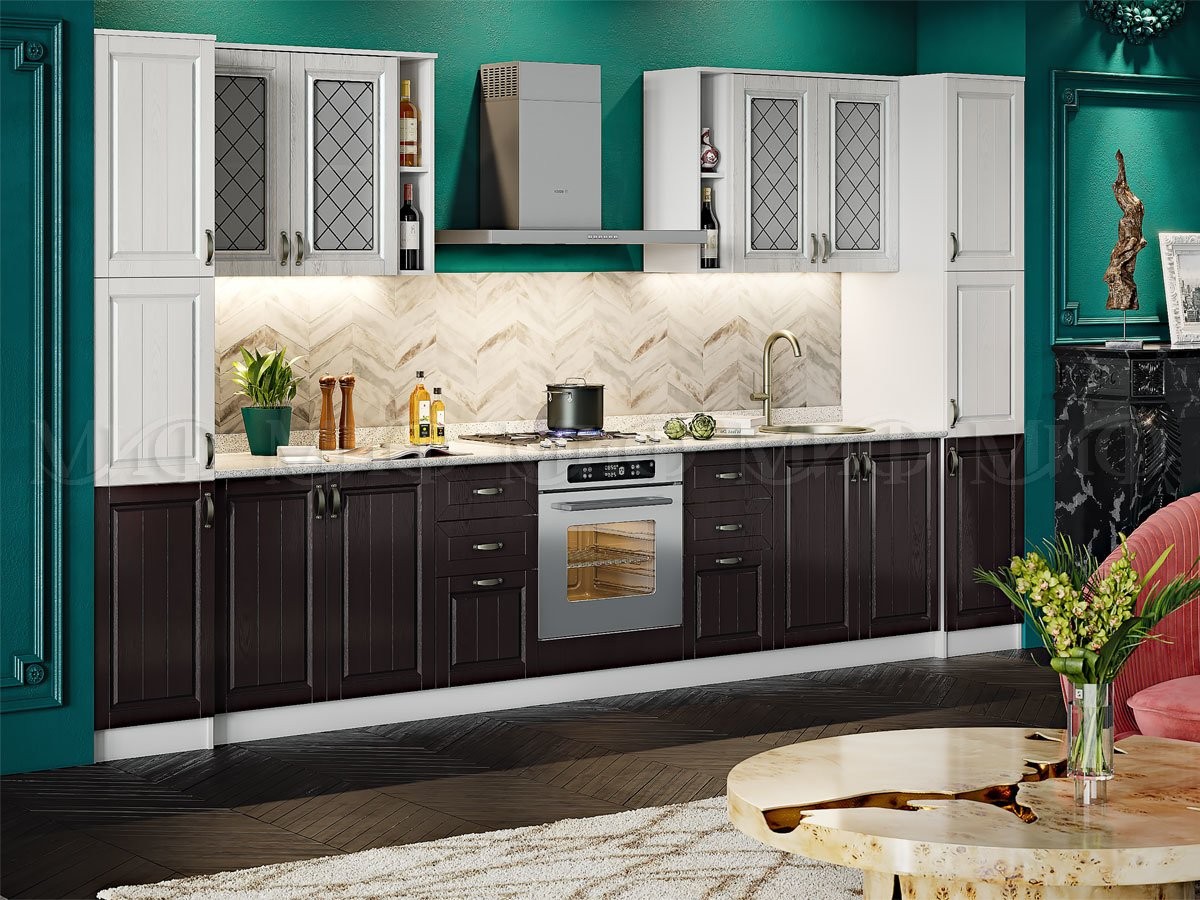 Кухонный Гарнитур Настенька 3800 мм МДФ/Разные Цвета