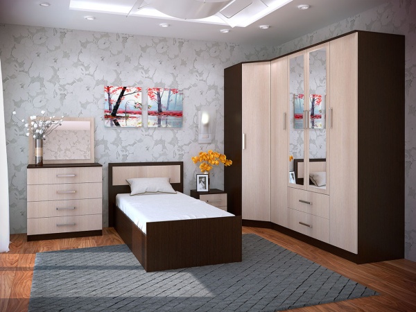 Спальный Гарнитур Фиджи №3/Разные Цвета